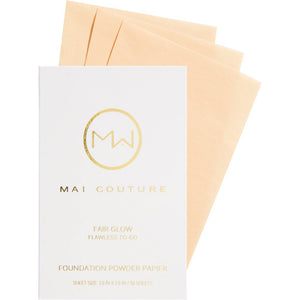 Mai Couture - Foundation Powder Papier Fair Glow