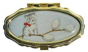 Andrea Garland Kitty in Pussy Willow Lip Balm Compact