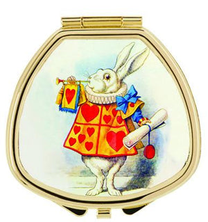 Andrea Garland Alice in Wonderland: White Rabbit Lip Balm Compact