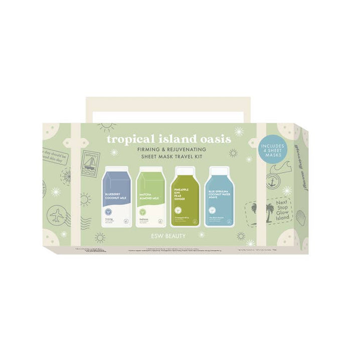 ESW Beauty - Tropical Island Oasis Nourishing Sheet Mask Travel Kit