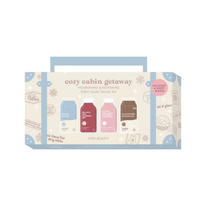 ESW Beauty - Cozy Cabin Getaway Nourishing Sheet Mask Travel Kit