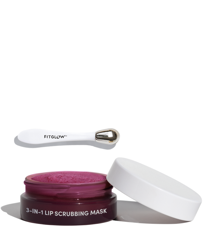 Fitglow Beauty - 3-in-1 Lip Scrubbing Mask