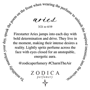 Zodica Perfumery - Aries Zodiac Perfume