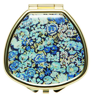 Andrea Garland - Liberty Print - Chive Blue, Lip Balm Compact