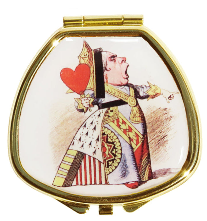 Andrea Garland - Alice in Wonderland: Queen of Hearts Pillbox/Compact