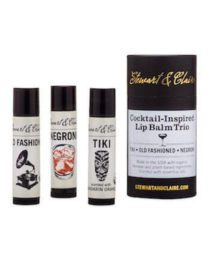 Stewart & Claire - Cocktail Lip Balm Trio 