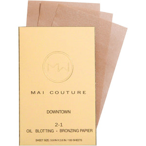 Mai Couture - 2 in 1 Blotting/Bronzing Papier Downtown