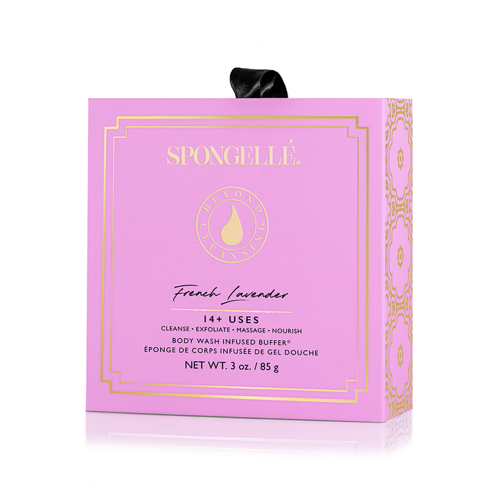 Spongellé - French Lavender Body Wash Infused Buffer