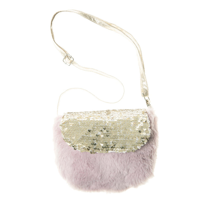 Rockahula Kids - Shimmer Sequin Fur Bag Lilac