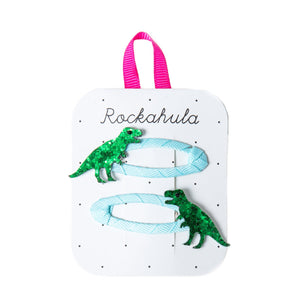 Rockahula Kids - T-Rex Glitter Clips