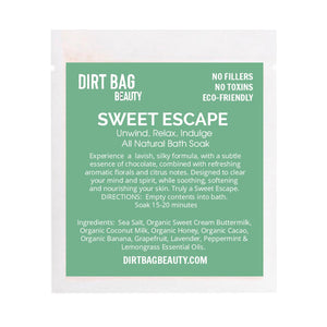 Dirt Bag Beauty - Soak it Up All Natural Bath Soak Gift Set