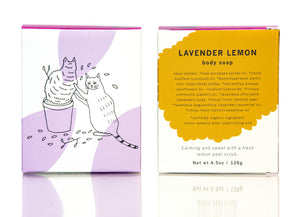 Meow Meow Tweet - Bar Soap Lavender Lemon Body Soap