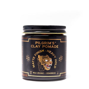 Brooklyn Grooming - Clay Pomade, Wild Orange and Cedarwood