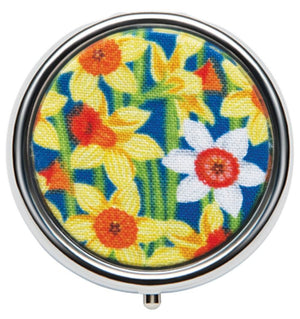 Andrea Garland - Springtime Daffodils, Lip Balm Compact