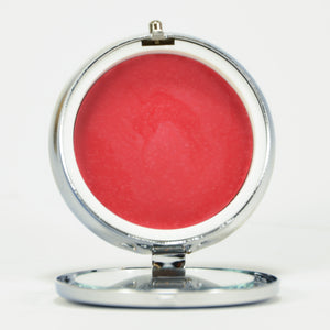 Andrea Garland Glitter Moonlight Fairy Circle Lip Balm Compact Red Tint