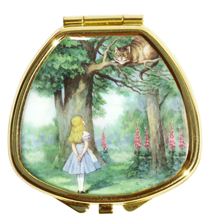 Andrea Garland - Alice in Wonderland: Cheshire Cat, Lip Balm Compact