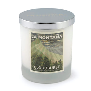 La MontaÃ±a - Cloudburst Scented Candle with Lid