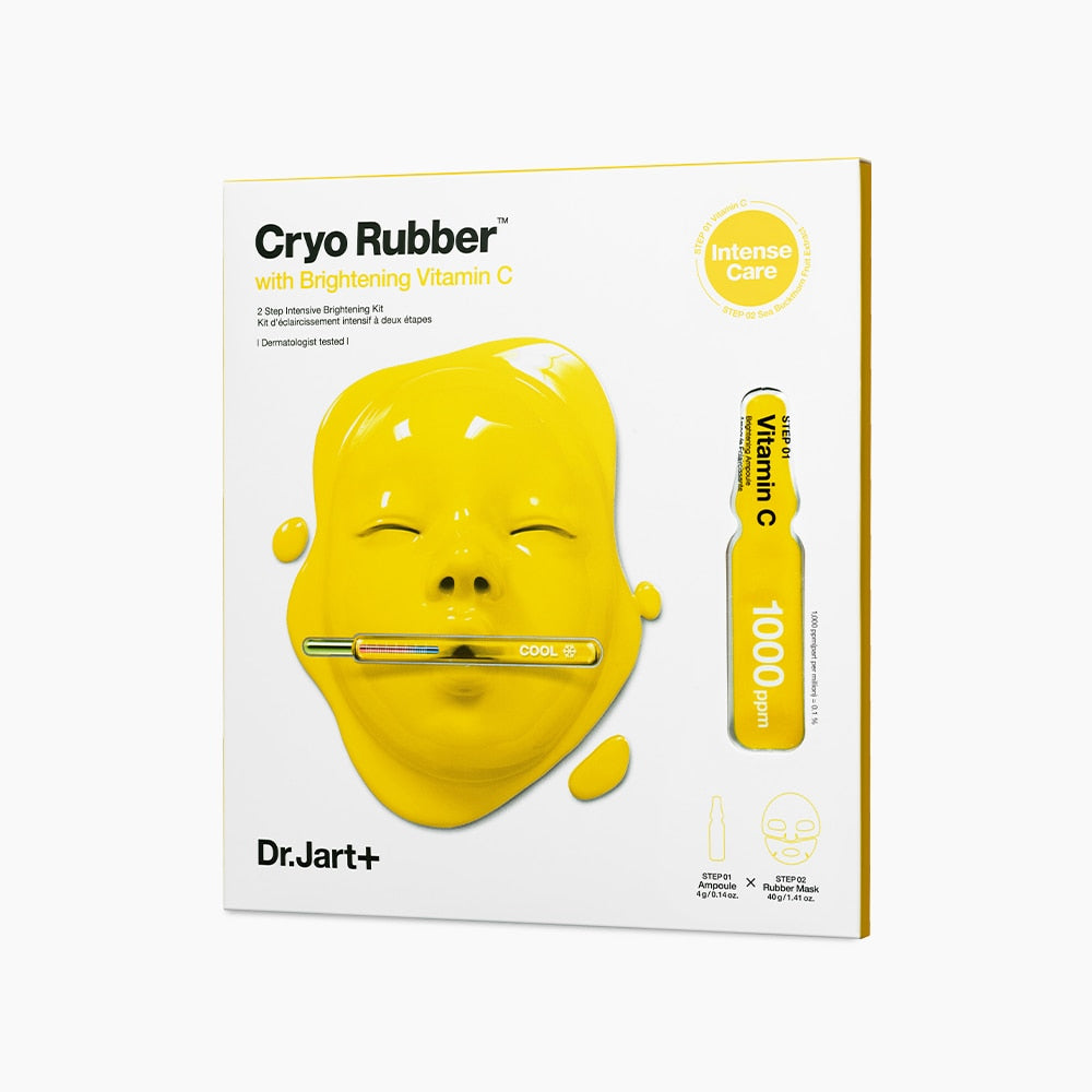Dr. Jart+ - Cryo Rubber Mask with Brightening Vitamin C – The Gilded Girl  Beauty Emporium