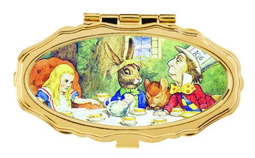 Andrea Garland - Alice in Wonderland: Mad Hatter's Tea Party, Lip Balm Compact