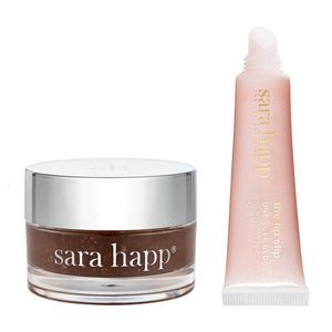 Sara Happ - Let's Glow Lip Scrub & Shine Kit