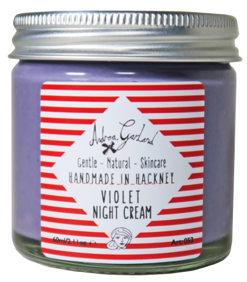 Andrea Garland Violet Night Cream The Gilded Girl Beauty Emporium